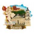 Magnetas Vilnius su Šv. Kristoforu ir Katedra